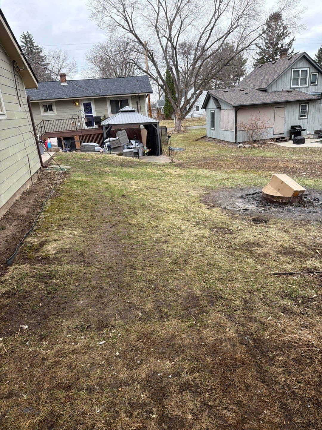 Gallery photos for Stillwater Backyard Gets Sod Fire Pit and Full Landscaping Overhaul: Image #5