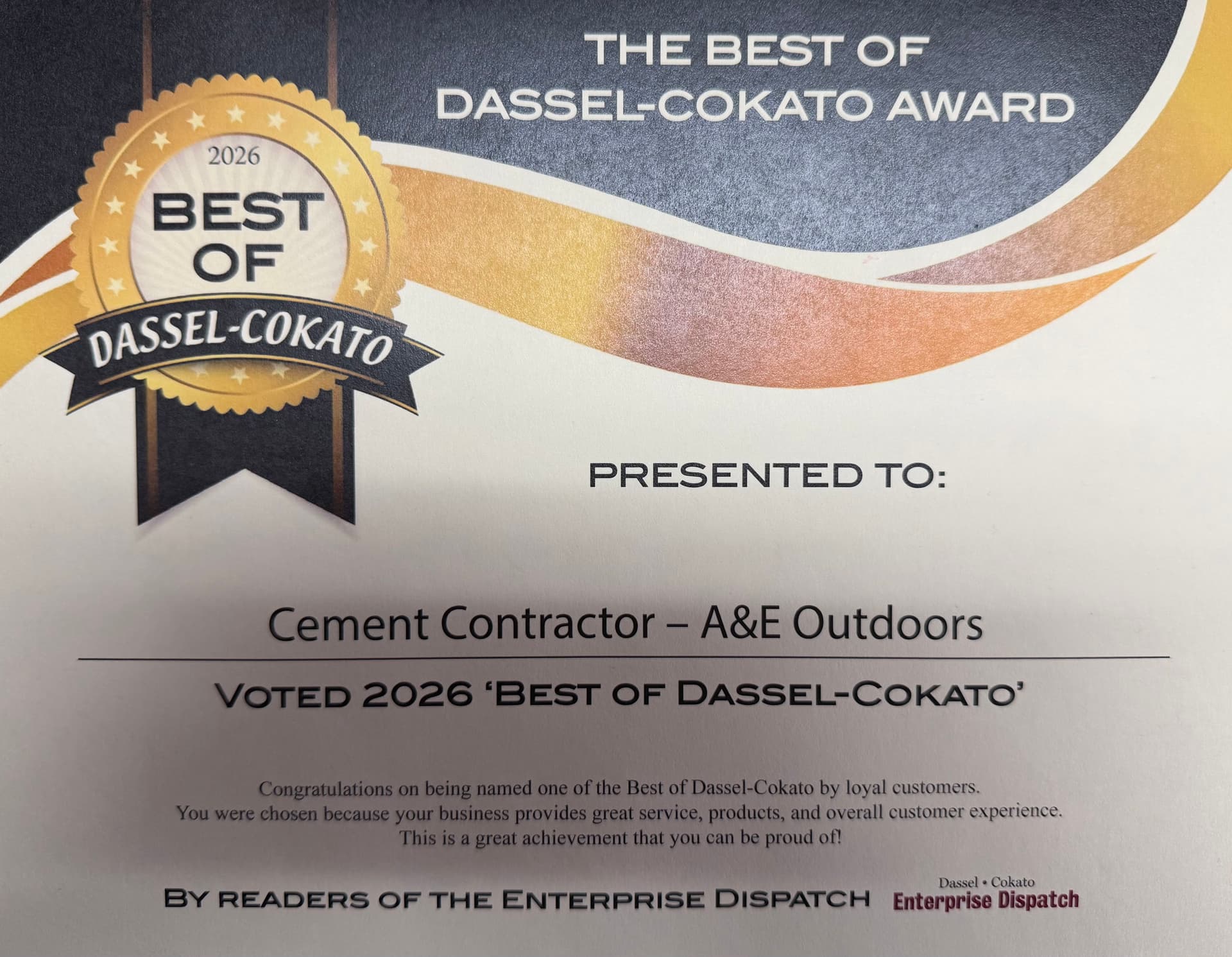 Gallery photos for Celebrating Our Best of Dassel-Cokato 2026 Wins: Image #3