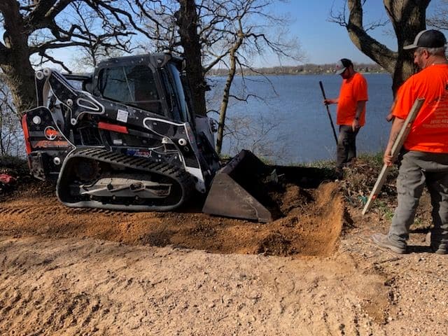 Gallery photos for Lakeside Paver Patio Built Right in Winsted MN: Image #6