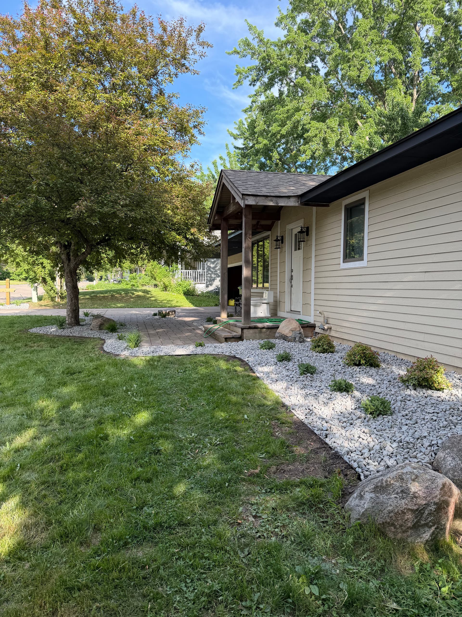 Gallery photos for Full Landscape Refresh at a Cokato Property That Needed It: Image #1