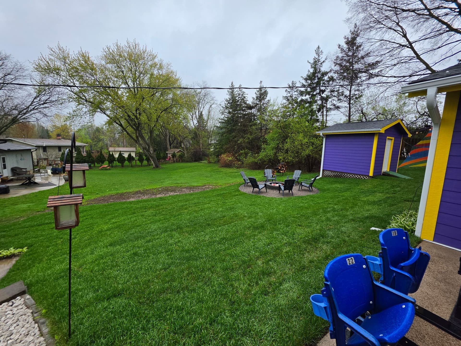 Gallery photos for Stillwater Backyard Gets Sod Fire Pit and Full Landscaping Overhaul: Image #3
