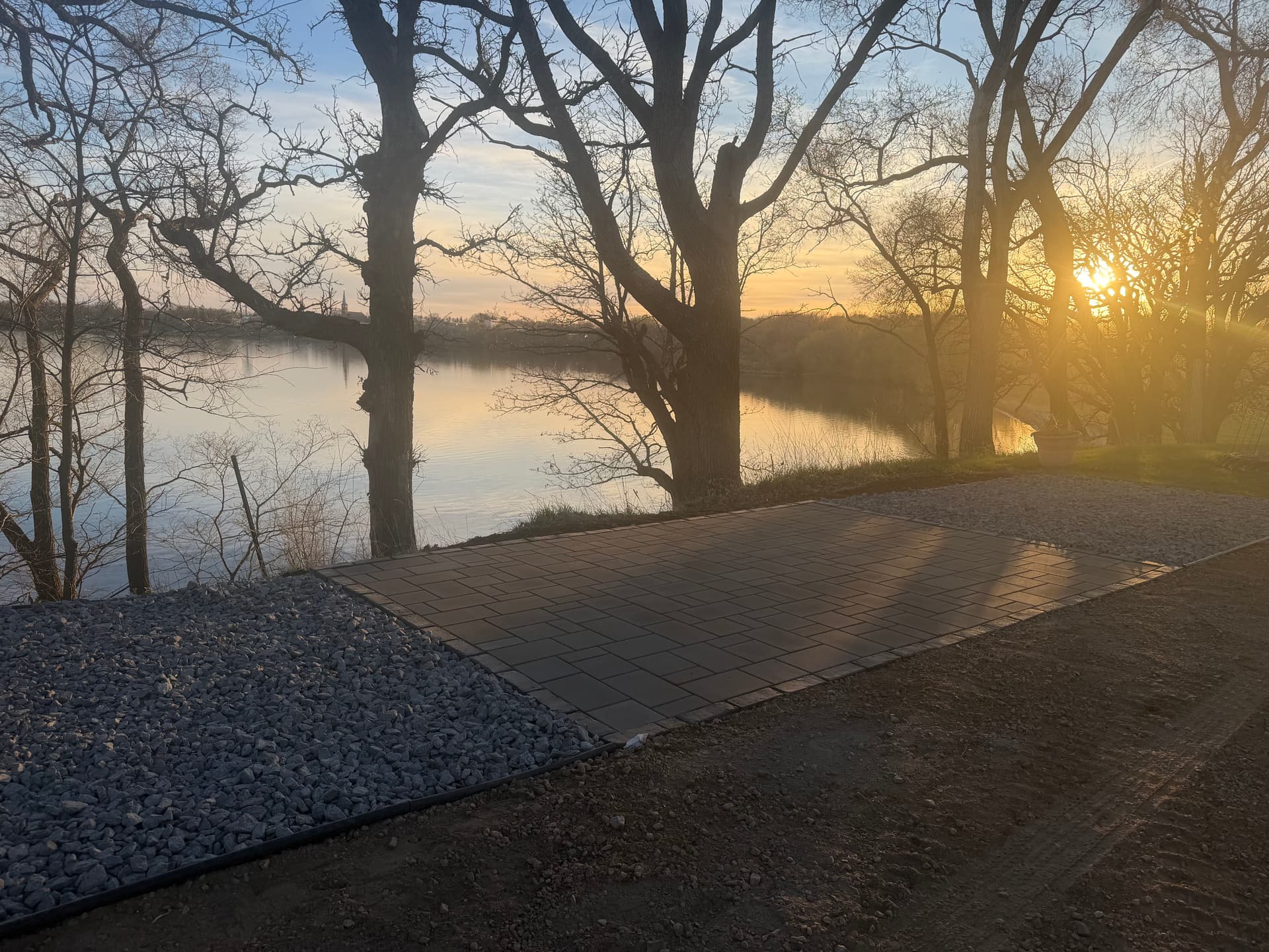 Gallery photos for Lakeside Paver Patio Built Right in Winsted MN: Image #2