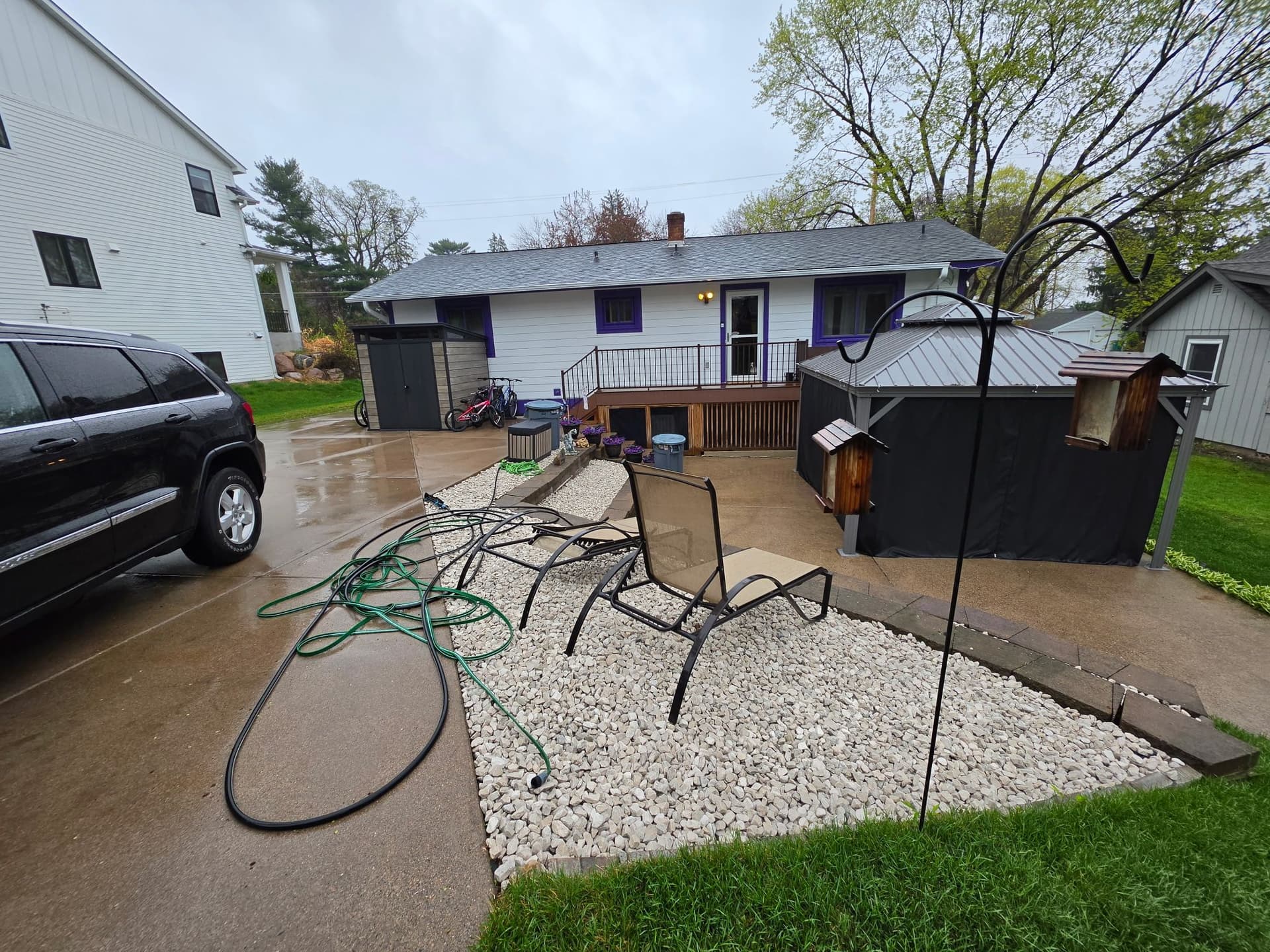 Gallery photos for Stillwater Backyard Gets Sod Fire Pit and Full Landscaping Overhaul: Image #4