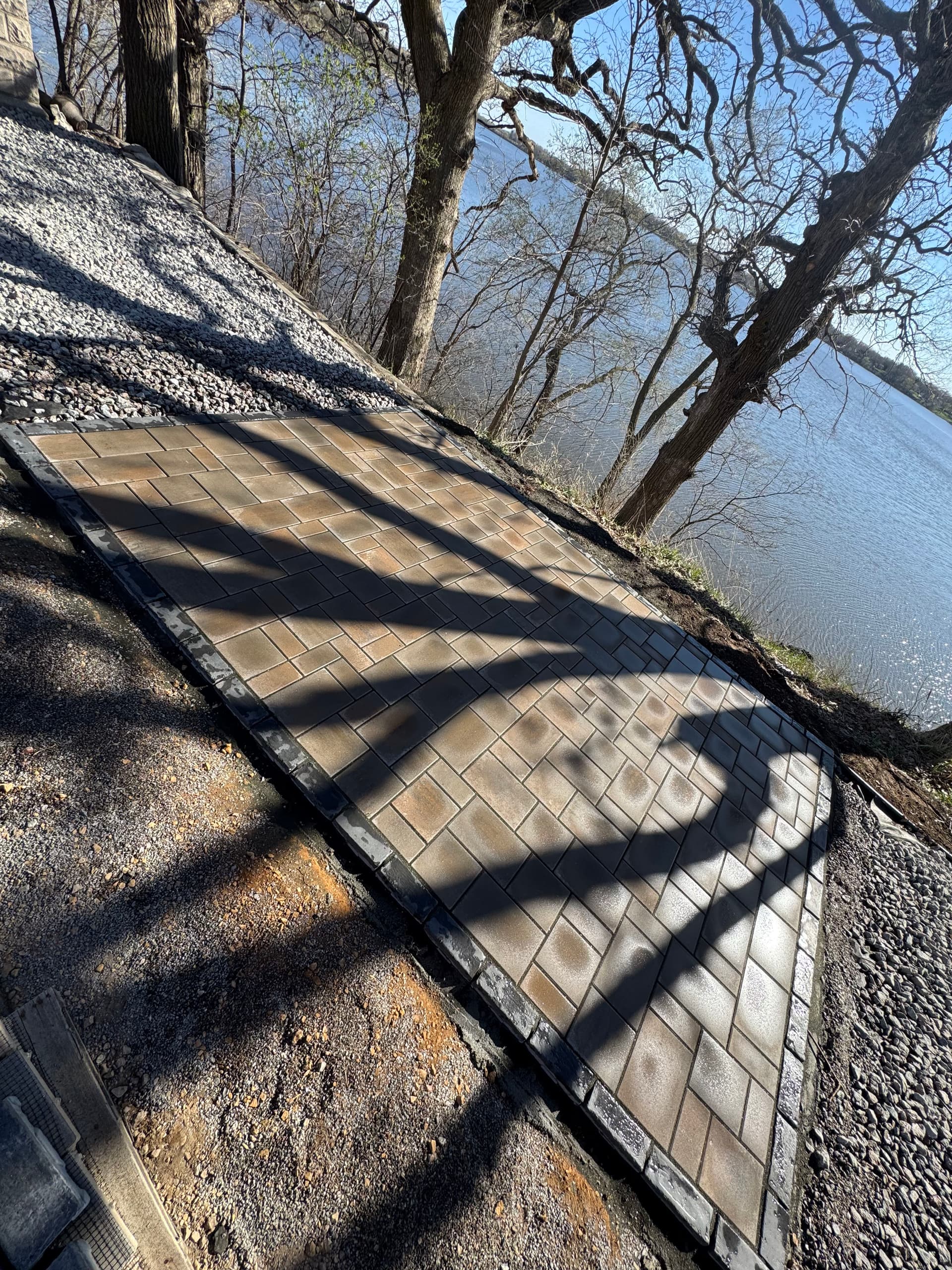Gallery photos for Lakeside Paver Patio Built Right in Winsted MN: Image #5