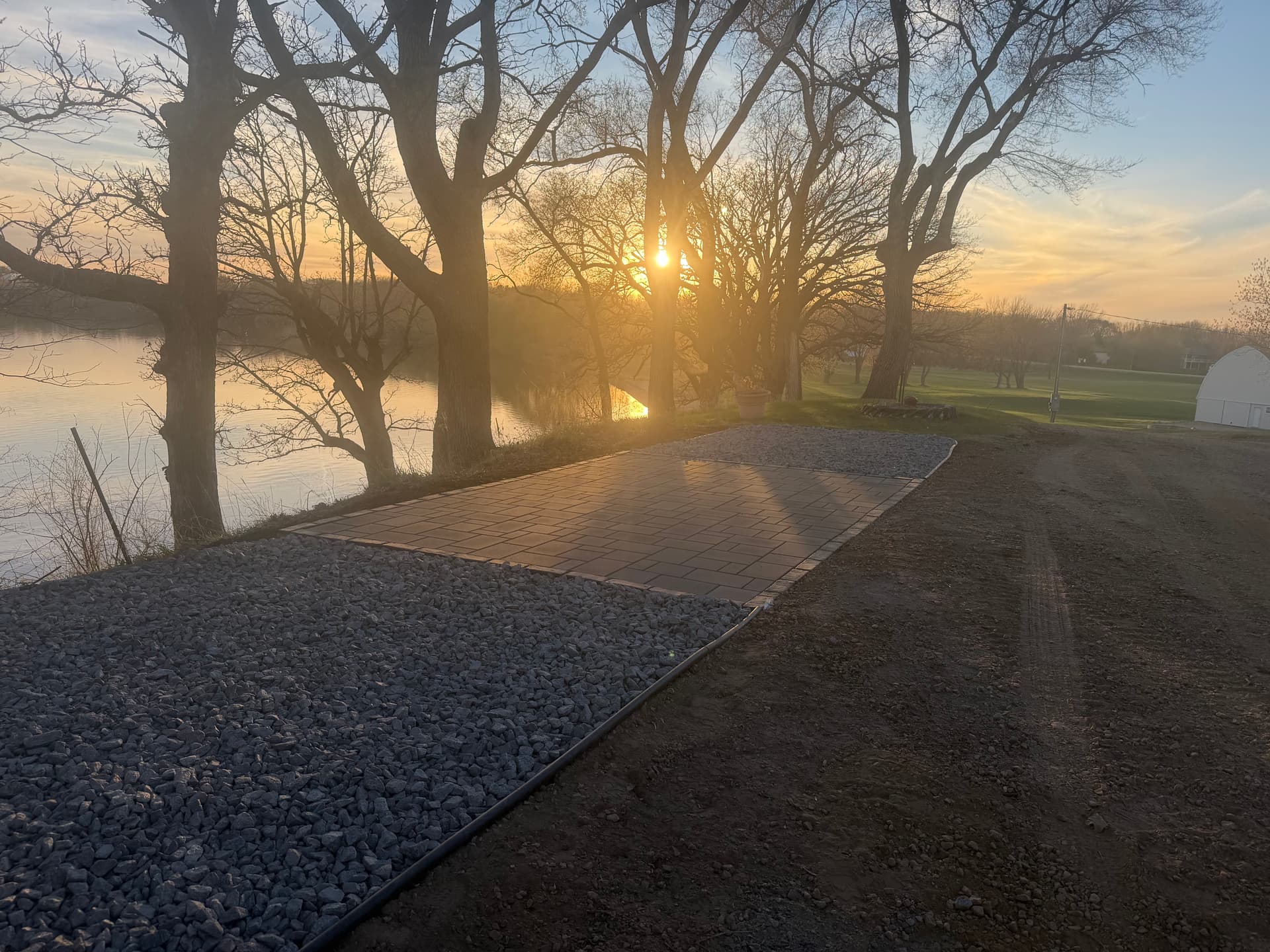 Gallery photos for Lakeside Paver Patio Built Right in Winsted MN: Image #3