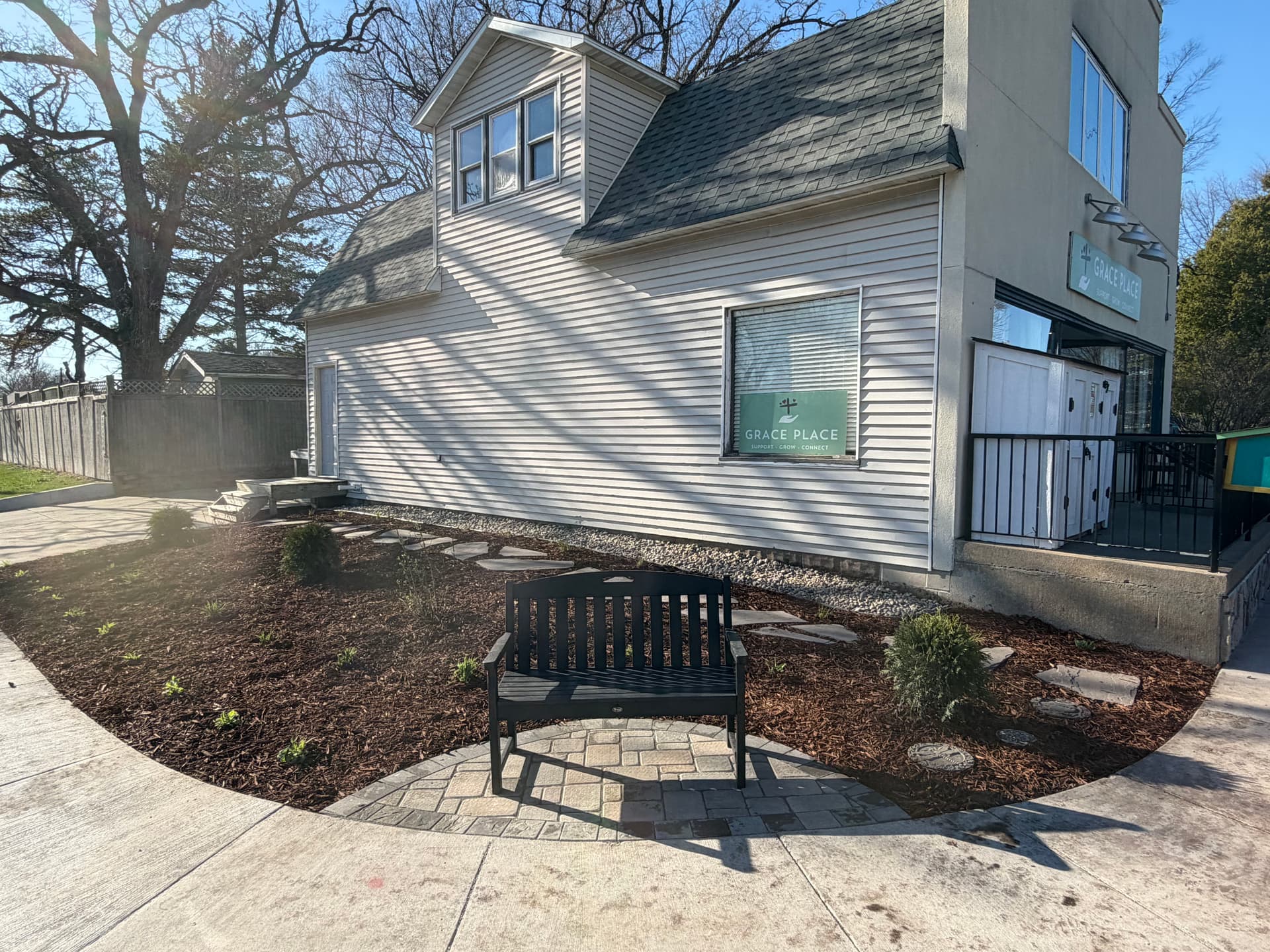 Gallery photos for Complete Commercial Landscape Overhaul for Grace Place: Image #1