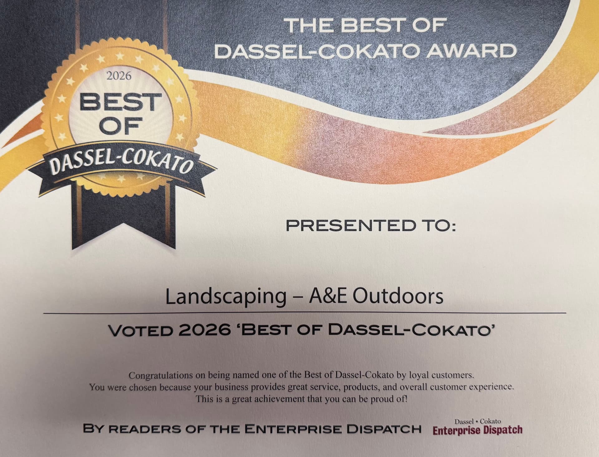 Gallery photos for Celebrating Our Best of Dassel-Cokato 2026 Wins: Image #2