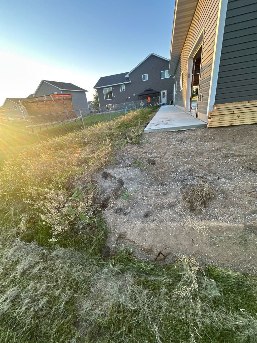 Gallery photos for New Retaining Wall Project in Maple Lake: Image #8